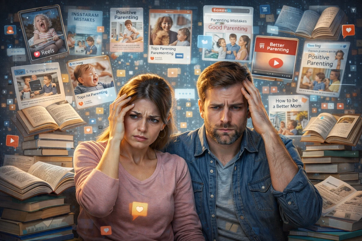 Fazla Bilgiye Maruz Kalma: Ebeveynlikte Sessiz Bir blog resmi