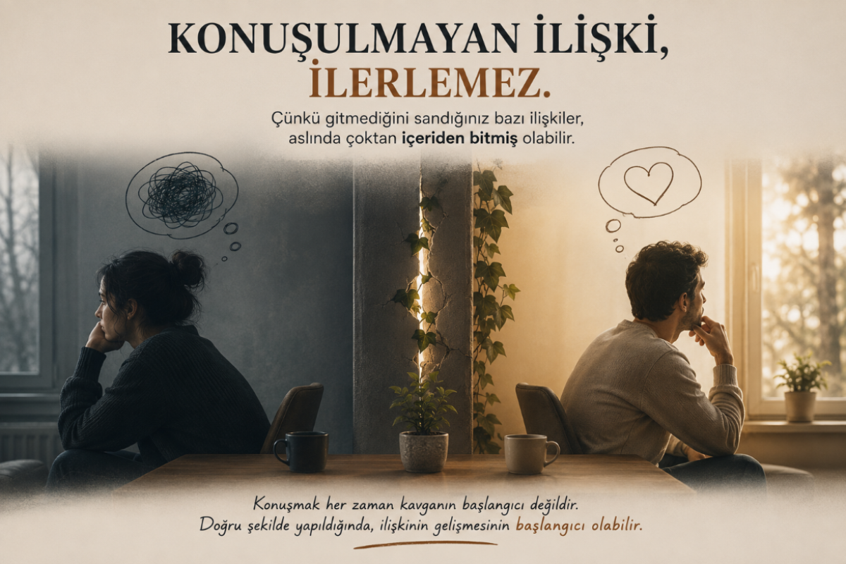 Konuşulmayan İlişki ilerlemez blog resmi
