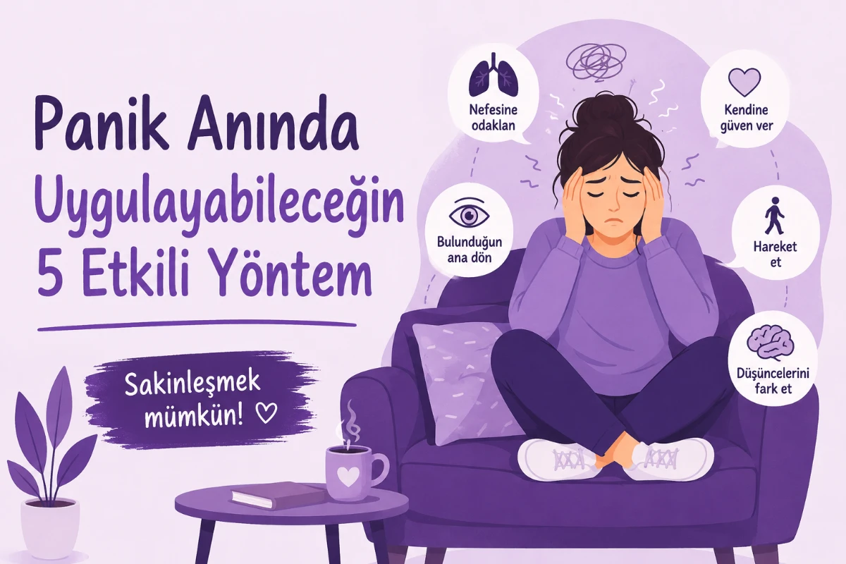 Panik Anında Sakinleşmenin 5 Yolu blog resmi